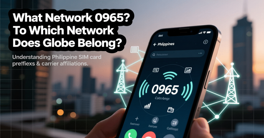 What Network 0965? To Which Network Does Globe Belong?