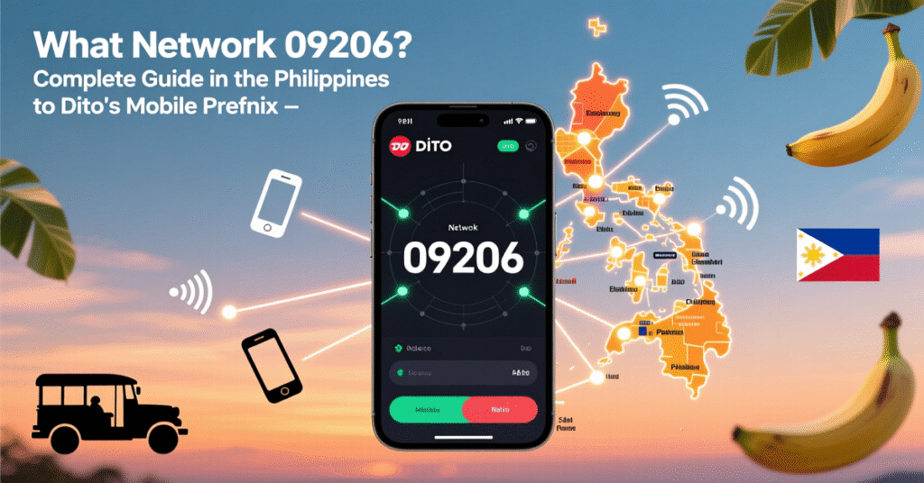 What Network 09206? Complete Guide in the Philippines to DITO's Mobile Prefix