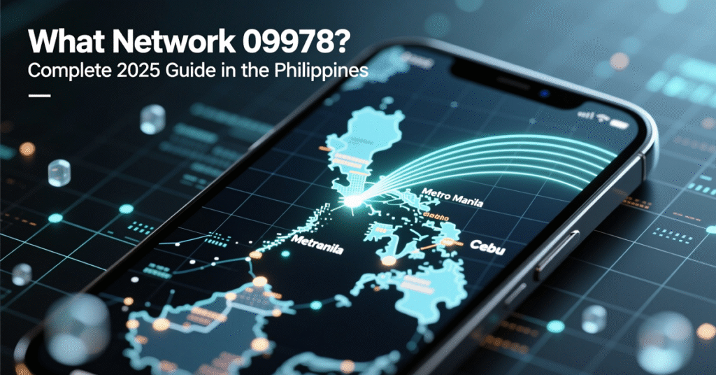 What Network 09978? Complete 2025 Guide in the Philippines