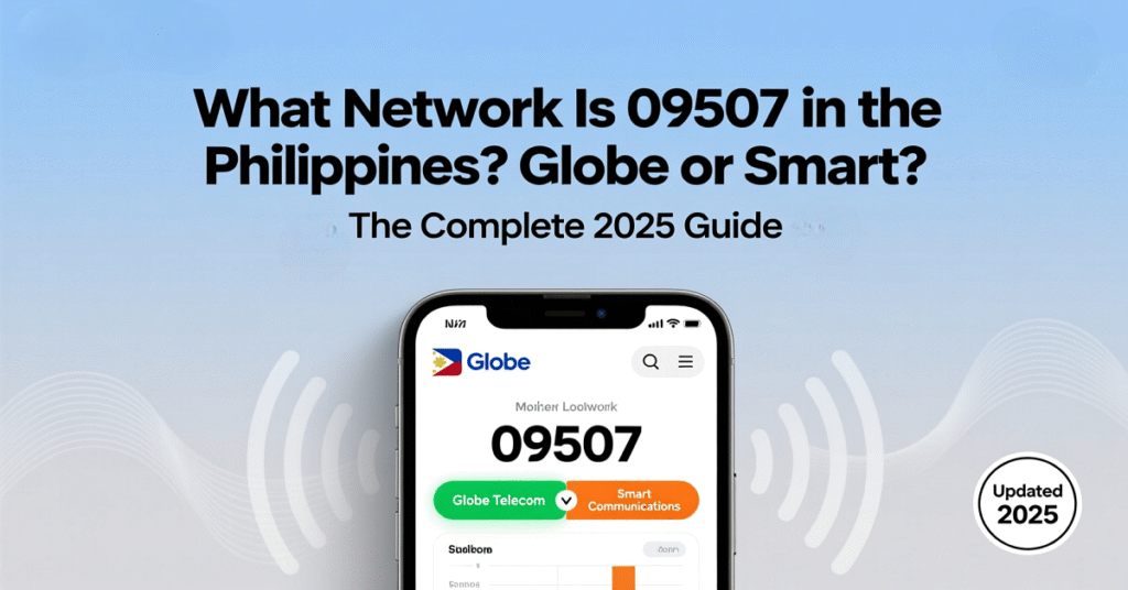 What Network 09507? Globe or Smart in the Philippines The Complete 2025 Guide
