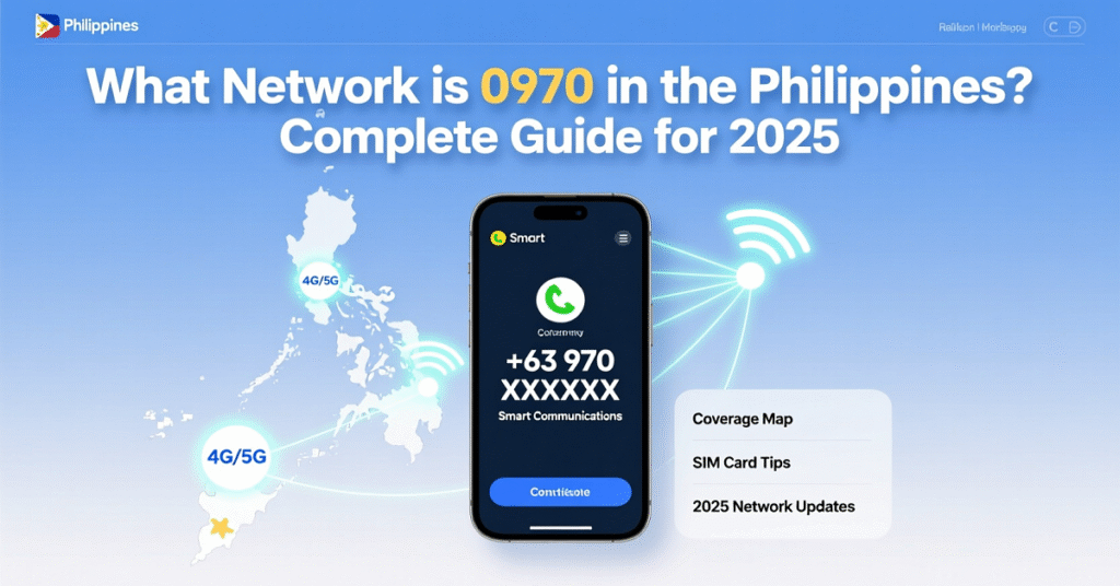 What Network 0970? Complete Guide in the Philippines 2025