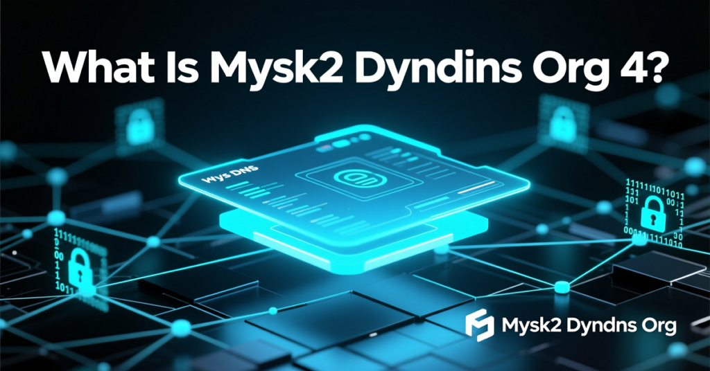 What Is Mysk2 Dyndns Org 4?