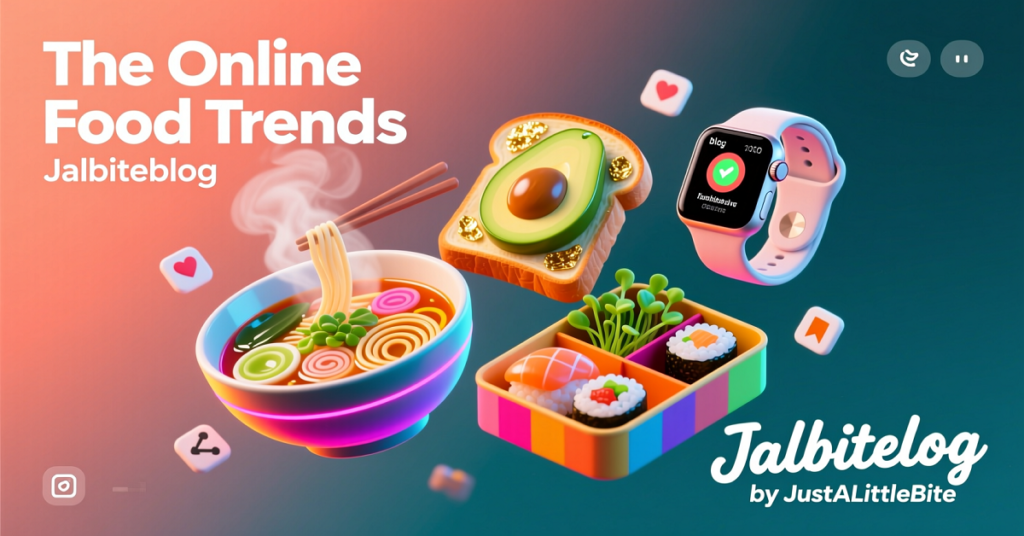 The Online Food Trends Jalbiteblog by JustALittleBite