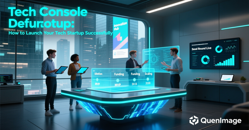 Tech Console Defstartup: How to Launch Your Tech Startup Successfully