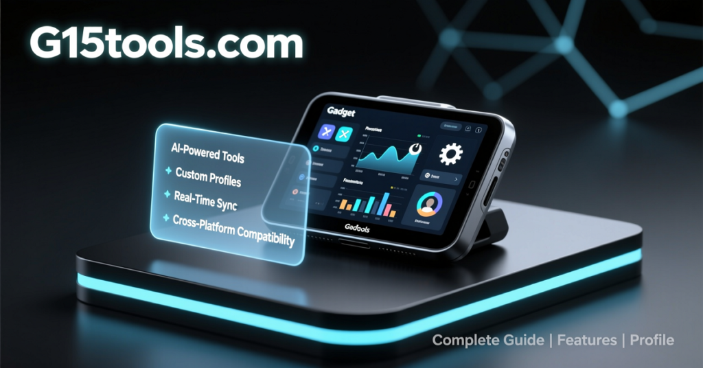 G15tools com Gadget: Complete Guide, Features, and Profile