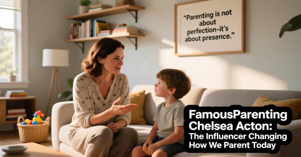 FamousParenting Chelsea Acton: The Influencer Changing How We Parent Today