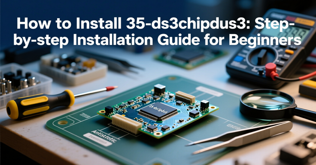 How to Install 35-ds3chipdus3: Step-by-Step Installation Guide for Beginners